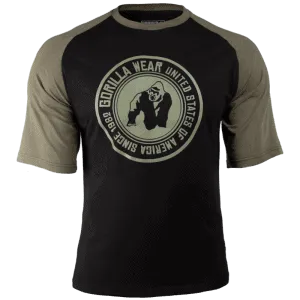 Texas T-Shirt - Army Green/Black