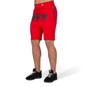 Alabama Drop Crotch Shorts - Red
