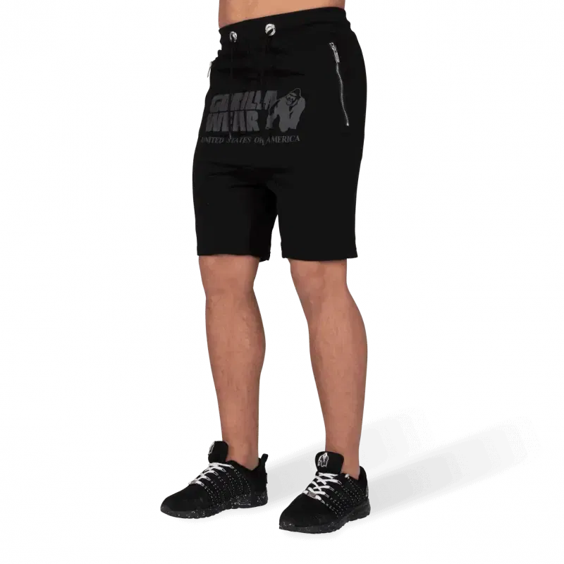 Alabama Drop Crotch Shorts - Black - Image 3