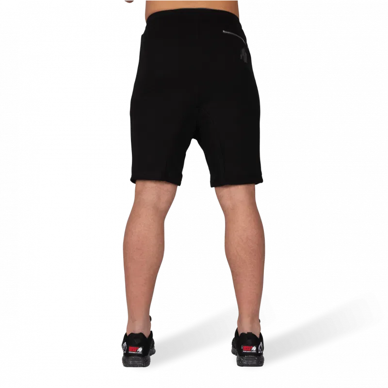 Alabama Drop Crotch Shorts - Black - Image 2