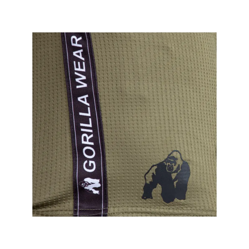 Reydon Mesh Shorts - Army Green - Image 4