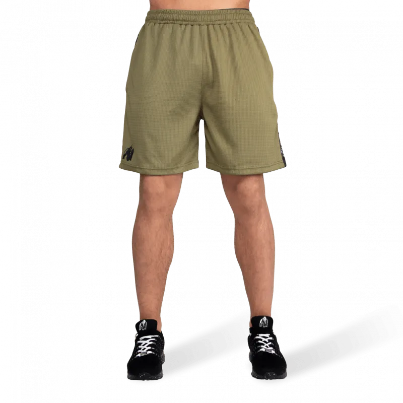 Reydon Mesh Shorts - Army Green - Image 2