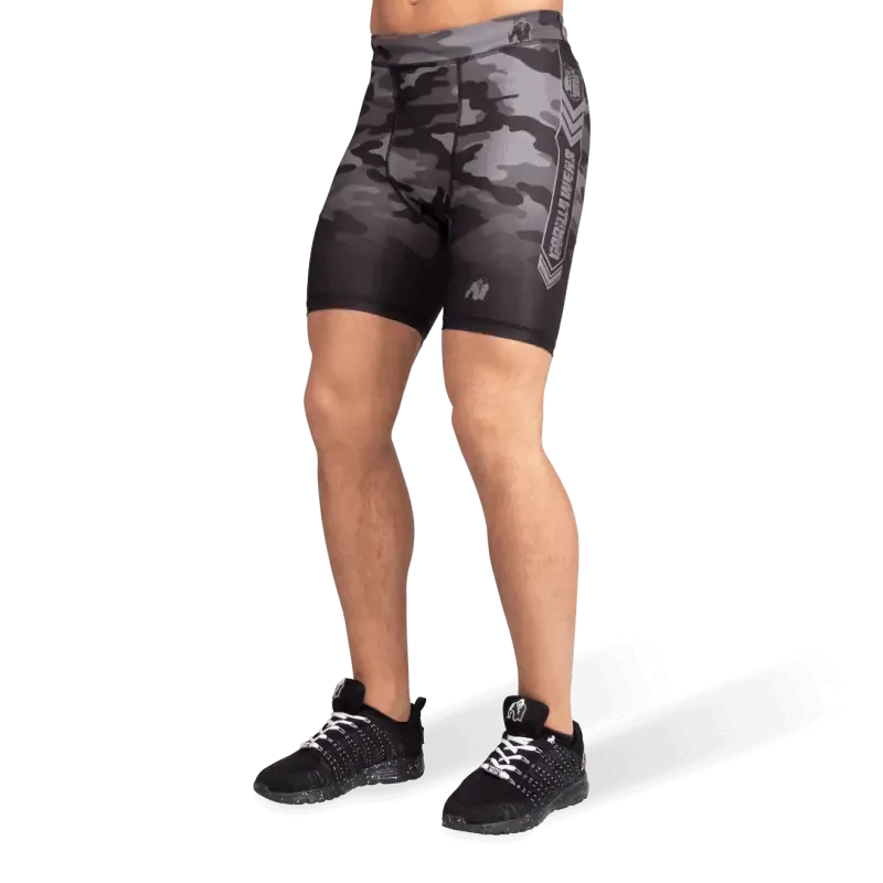 Franklin Men's Shorts - Black/Gray Camo - Image 3