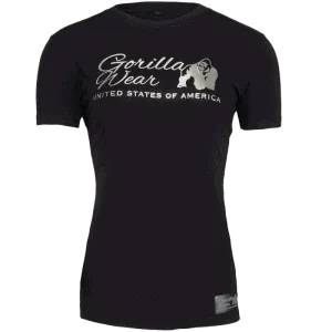 Luka T-shirt - Black/Silver