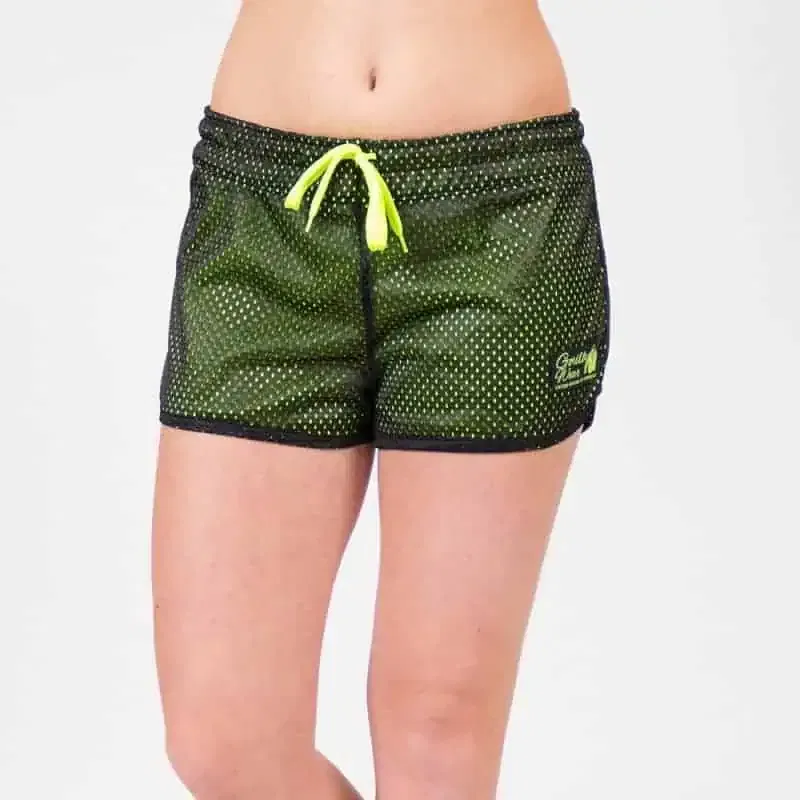 Madison Reversible Shorts - Black/Neon Lime - Image 3