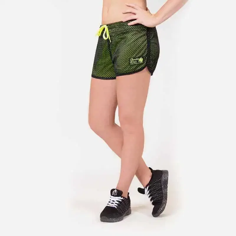 Madison Reversible Shorts - Black/Neon Lime - Image 9
