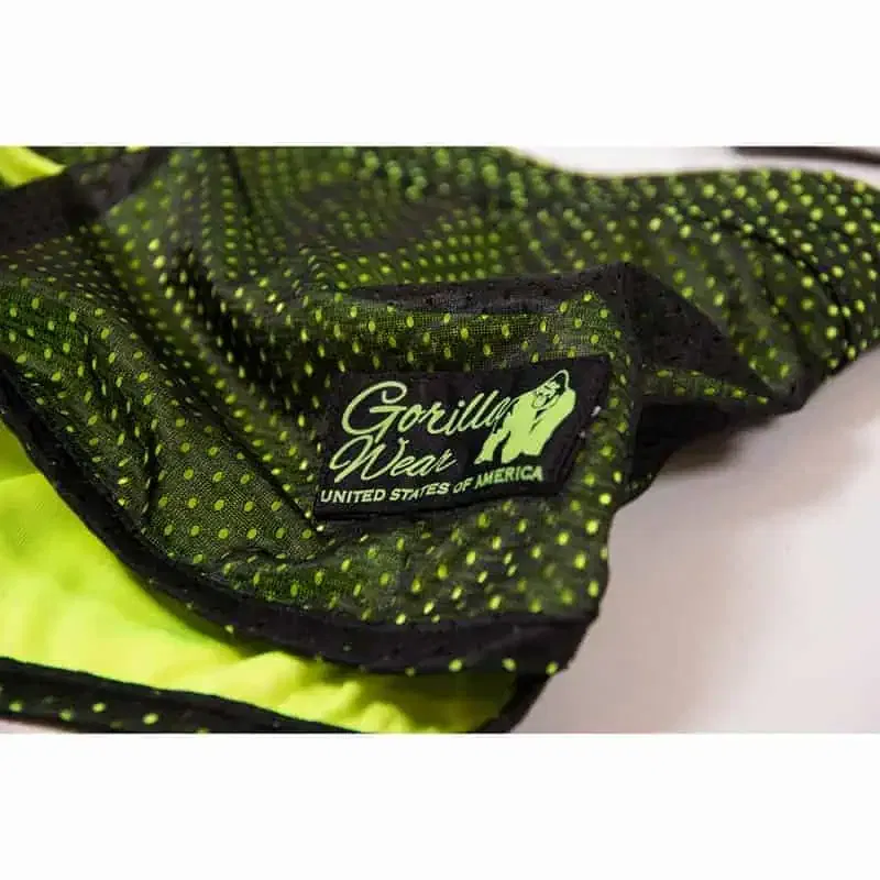 Madison Reversible Shorts - Black/Neon Lime - Image 7