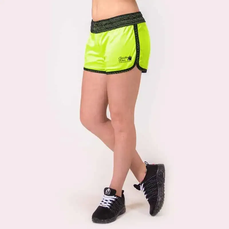 Madison Reversible Shorts - Black/Neon Lime - Image 2