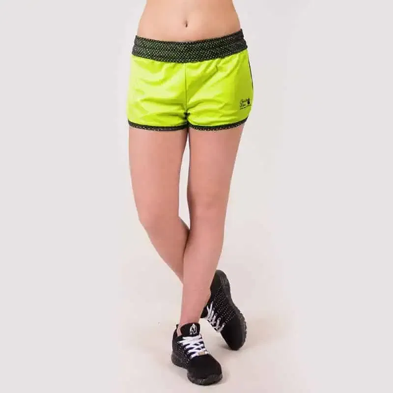 Madison Reversible Shorts - Black/Neon Lime - Image 6