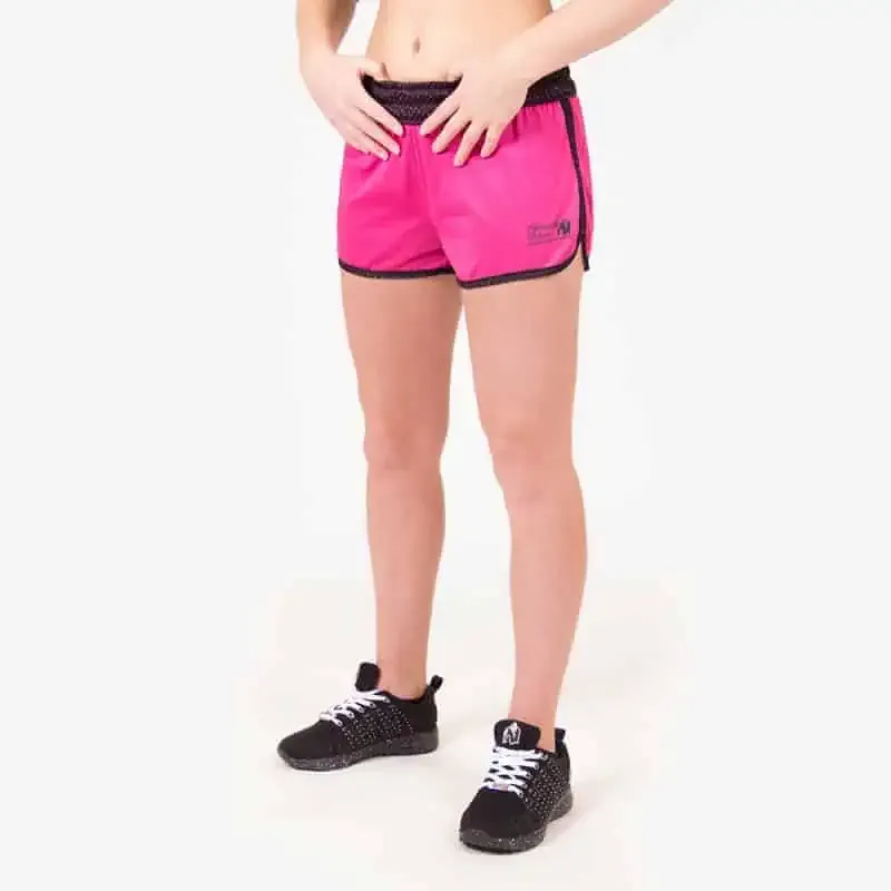 Madison Reversible Shorts - Black/Neon Pink - Image 6