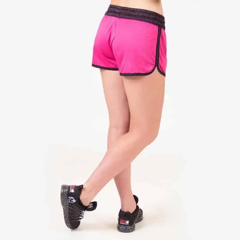 Madison Reversible Shorts - Black/Neon Pink - Image 4