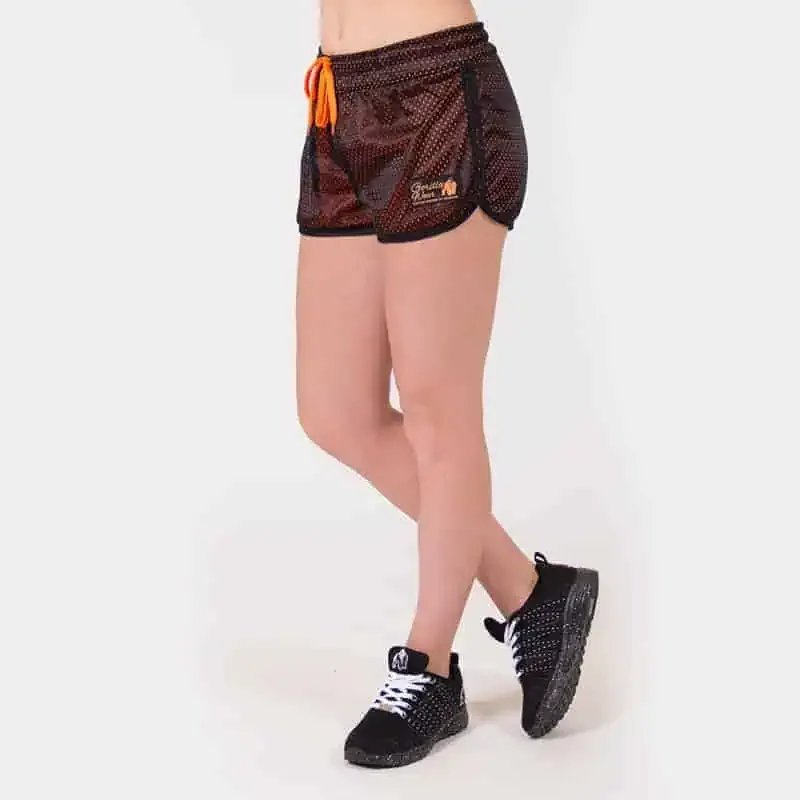 Madison Reversible Shorts - Black/Neon Orange - Image 2