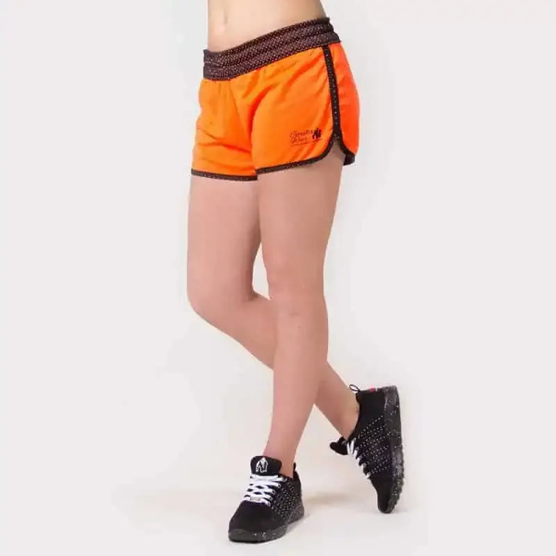 Madison Reversible Shorts - Black/Neon Orange - Image 6