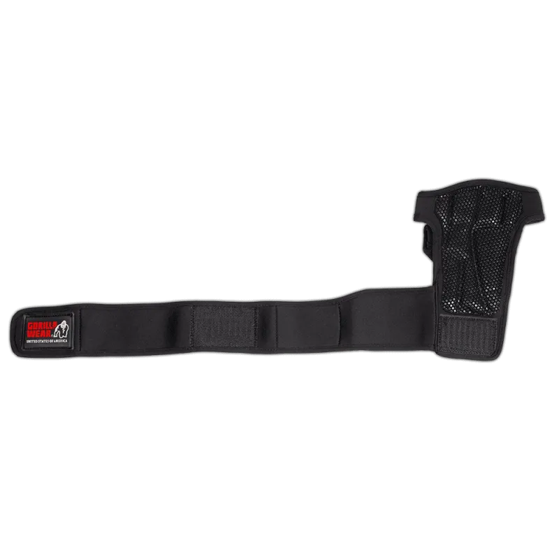 Yuma Weightlifting Workout Gloves - Black - Image 9