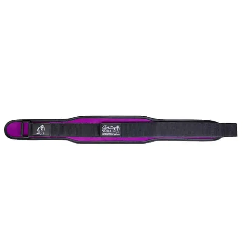 Women's Lifting Belt - Black/Purple - Image 3