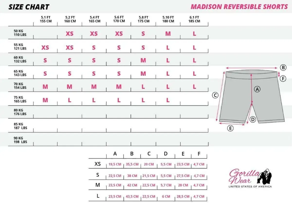 Madison Reversible Shorts - Black/Neon Pink - Image 10