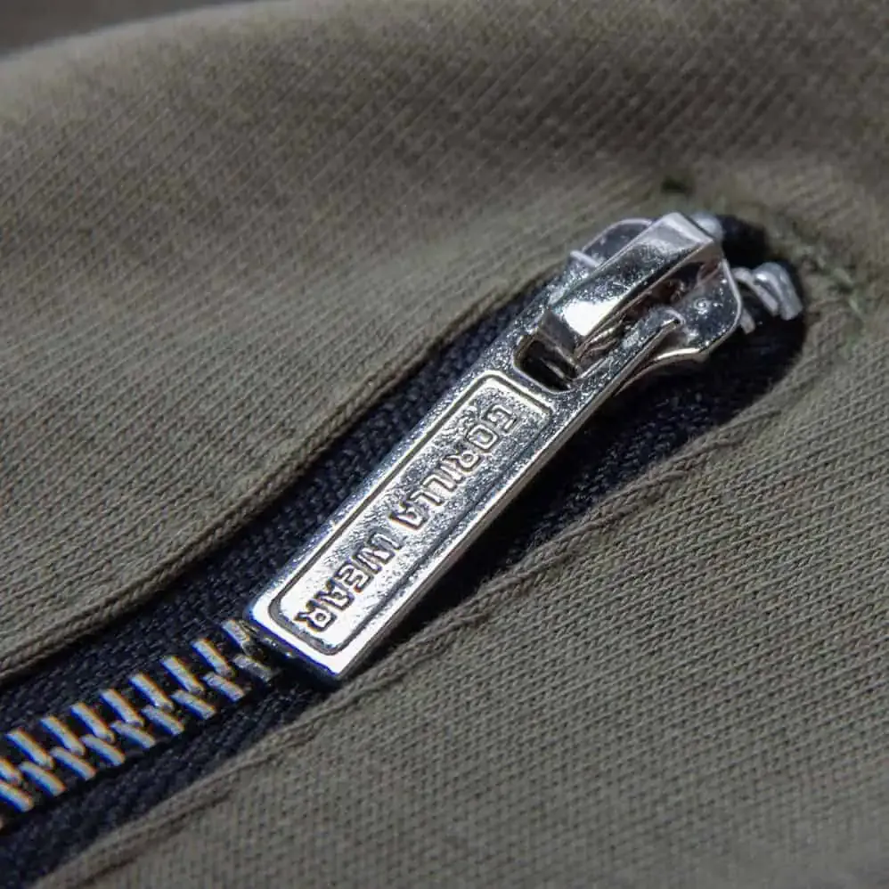 Alabama Drop Crotch Shorts - Army Green - Image 4