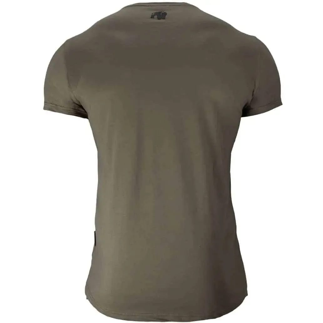 Hobbs T-shirt - Army Green - Image 2