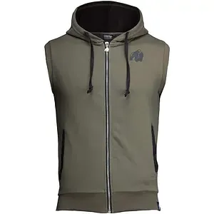 Springfield Zipped Hoodie - Army Green