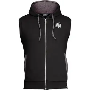 Springfield Zipped Hoodie - Black