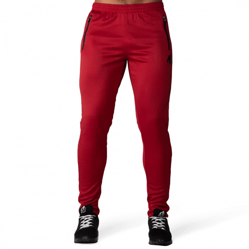 Ballinger Track Pants - Red/Black