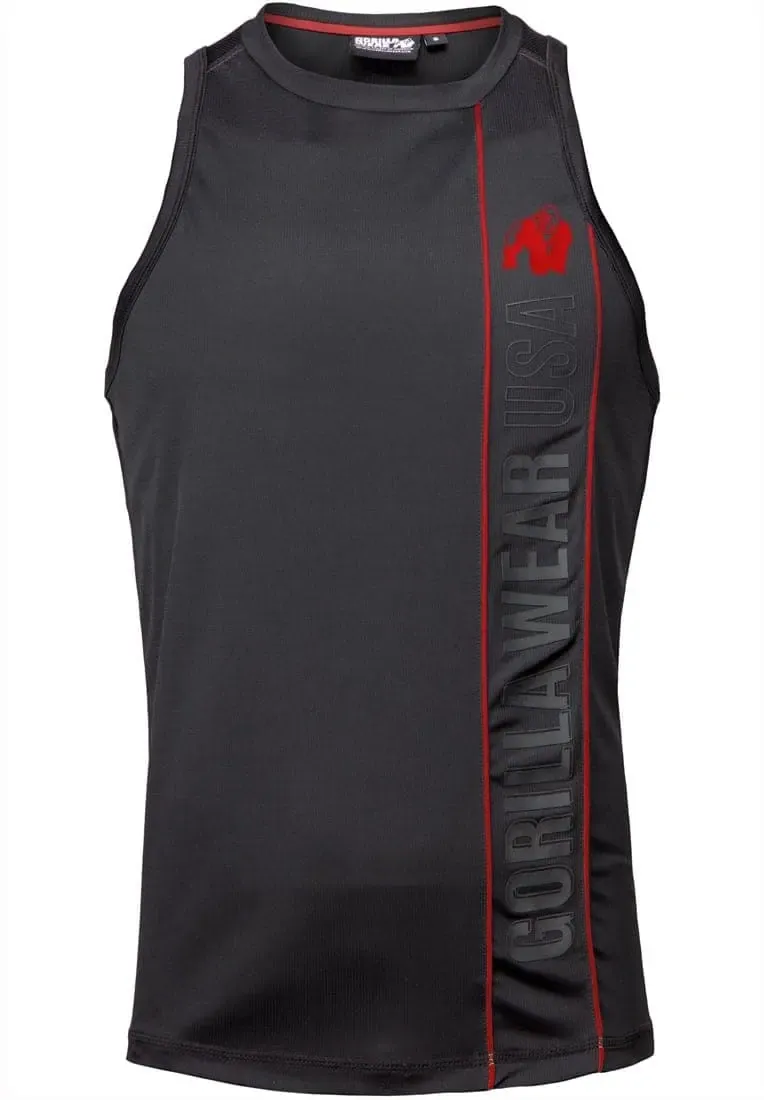 Branson Tank Top Black/Red