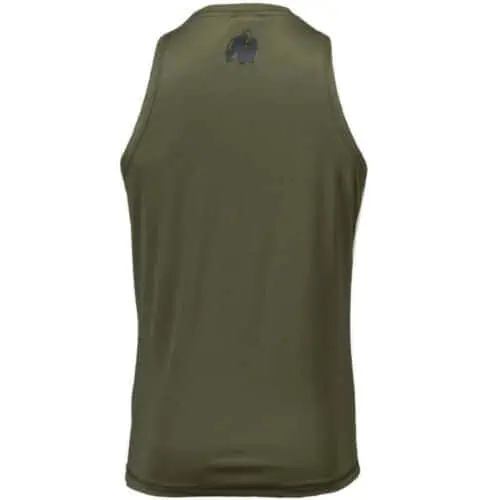 Branson Tank Top Army Green/Black - Image 2
