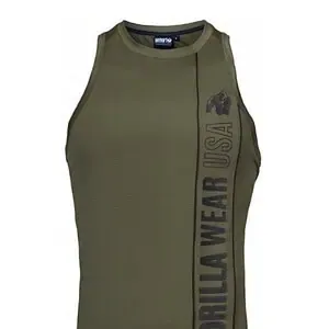 Branson Tank Top Army Green/Black