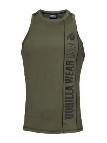 Branson Tank Top Army Green/Black