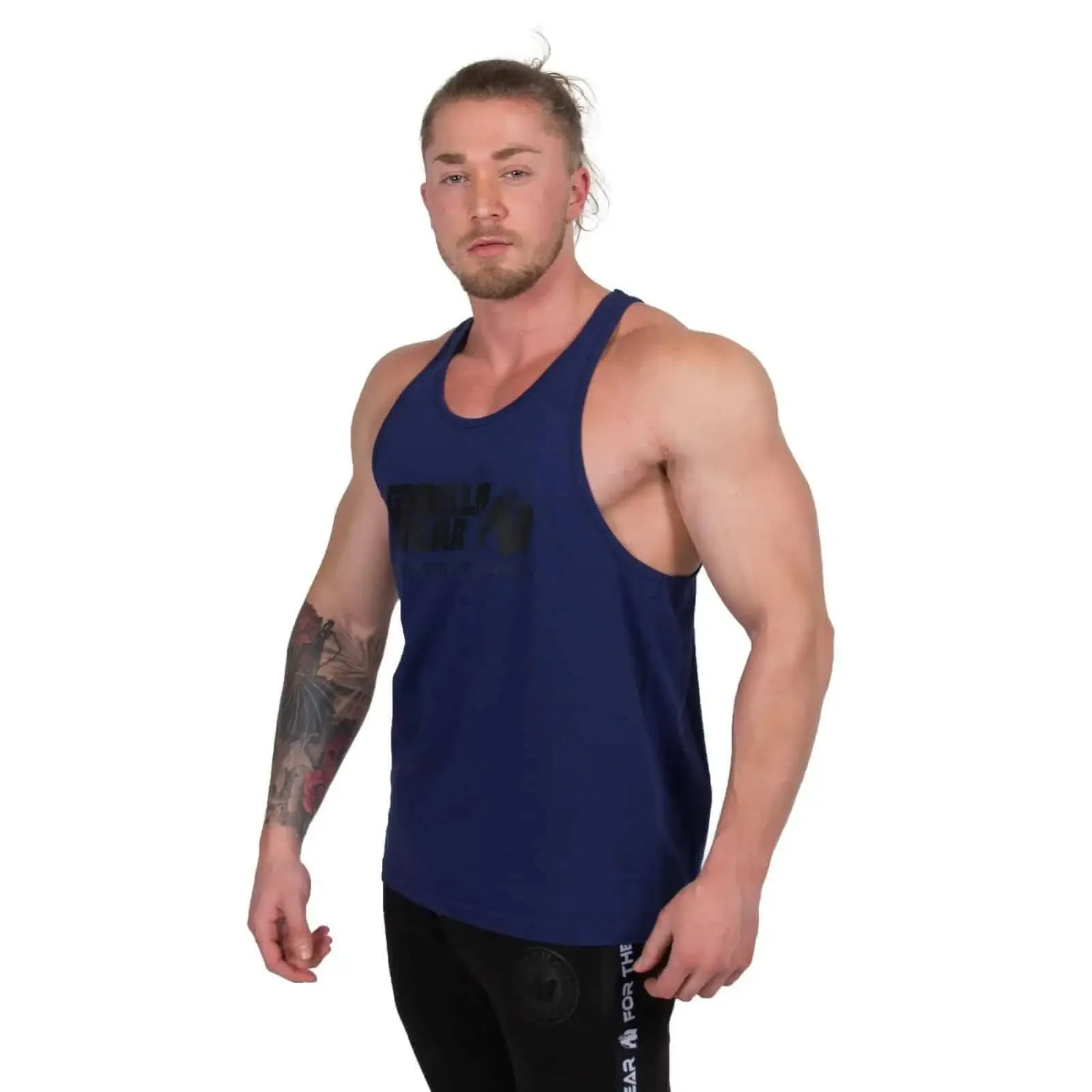 Austin Tank Top - Navy/Black - Image 3