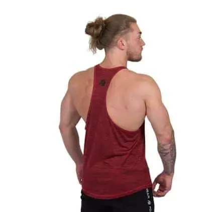 Austin Tank Top - Red/Black - Image 4