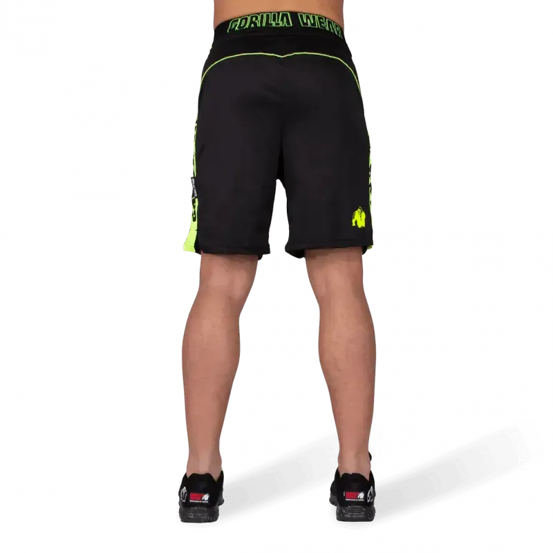 Shelby Shorts - Black/Neon Lime - Image 2