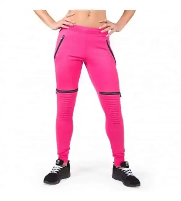 Gorilla Wear Tampa Biker Joggers - Pink