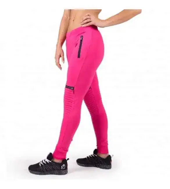 Gorilla Wear Tampa Biker Joggers - Pink - Image 2