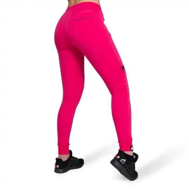 Gorilla Wear Tampa Biker Joggers - Pink - Image 4