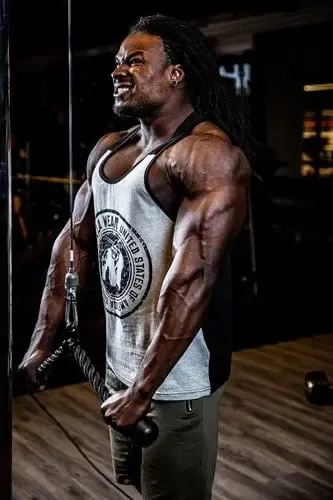 Roswell Tank Top - Grey/Black - Image 4