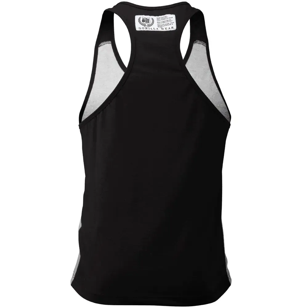 Roswell Tank Top - Grey/Black - Image 2