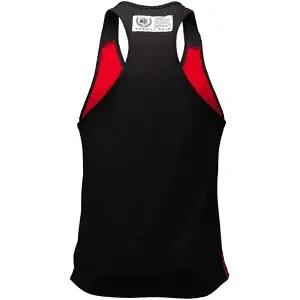Alternative view of Roswell Tank Top - Red/Black