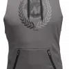 Manti Sleeveless Hoodie - Grey